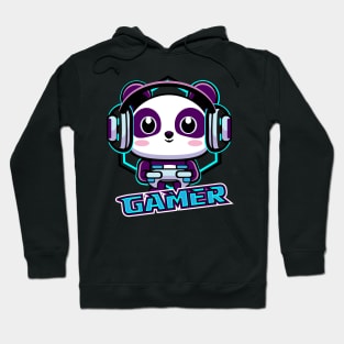 Panda Gamer Kawaii Hoodie